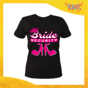T-Shirt Addio al Nubilato Donna Maglietta "Bride Security" Gadget Eventi