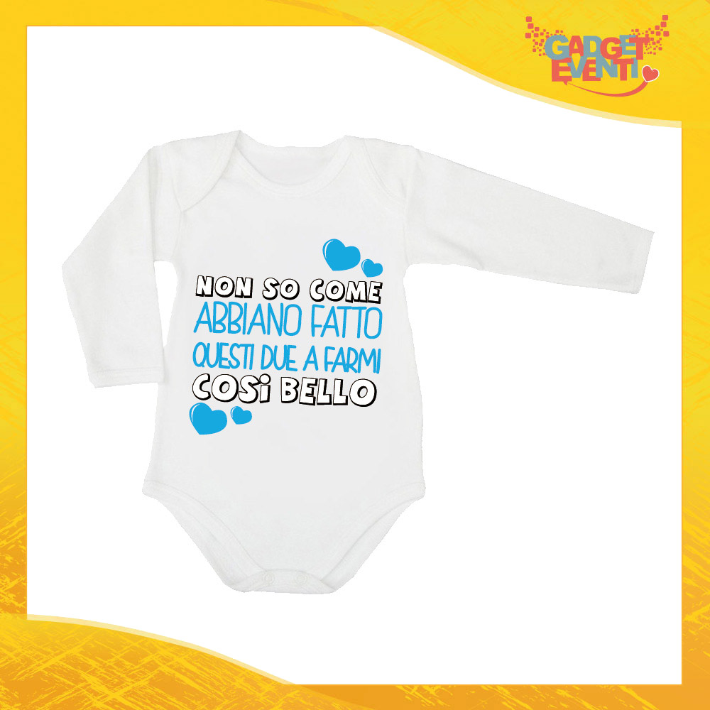 Body Neonato Personalizzato Mi hanno fatto così bello