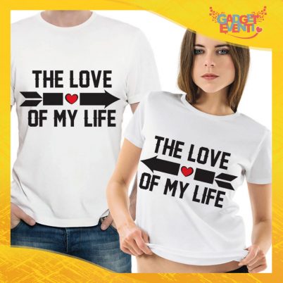 T-Shirt Coppia Maglietta "Love of My Life" Gadget Eventi