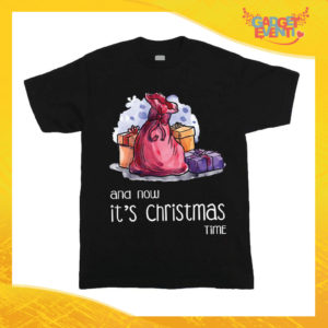 T-Shirt Bimbo Maglietta Natale "Regali Christmas Time" Gadget Eventi