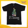 T-Shirt Bimbo Maglietta Natale "Albero Christmas Time" Gadget Eventi