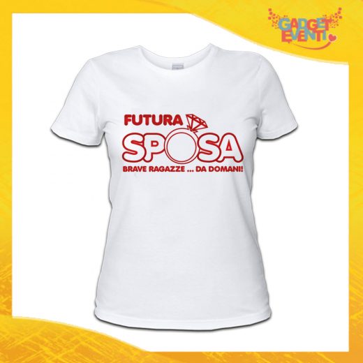 T-shirt addio al Nubilato FURURA SPOSA ANELLO