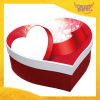 Scatola a Cuore Rosso Scuro San Valentino Love "Heart Box" Gadget Eventi