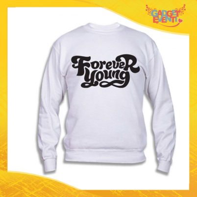 Felpa Unisex Adulto "Forever Young" Gadget Eventi