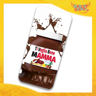 Cover Smartphone Cellulare Tablet "Ti voglio bene mamma Cioccolato" Gadget Eventi