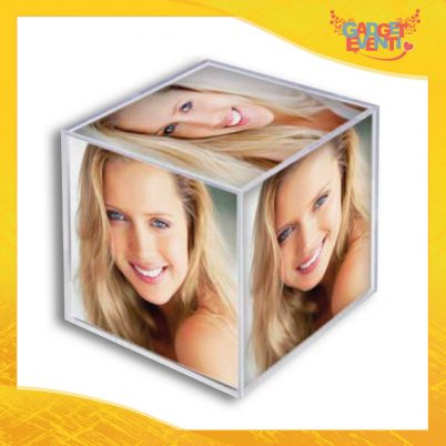 Cornice Portafoto "Photo Cube" Foto Regalo Gadget Eventi
