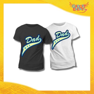 Maglietta T-Shirt Regalo Festa del Papà "Dad Superstar" Gadget Eventi