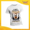 T-Shirt Maglietta Bianca per "Elettricisti" Mestiere Lavoro Gadget Eventi