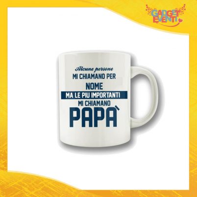 Tazza "Mi Chiamano Papà" Colazione Breakfast Mug Idea Regalo Festa del Papà Gadget Eventi