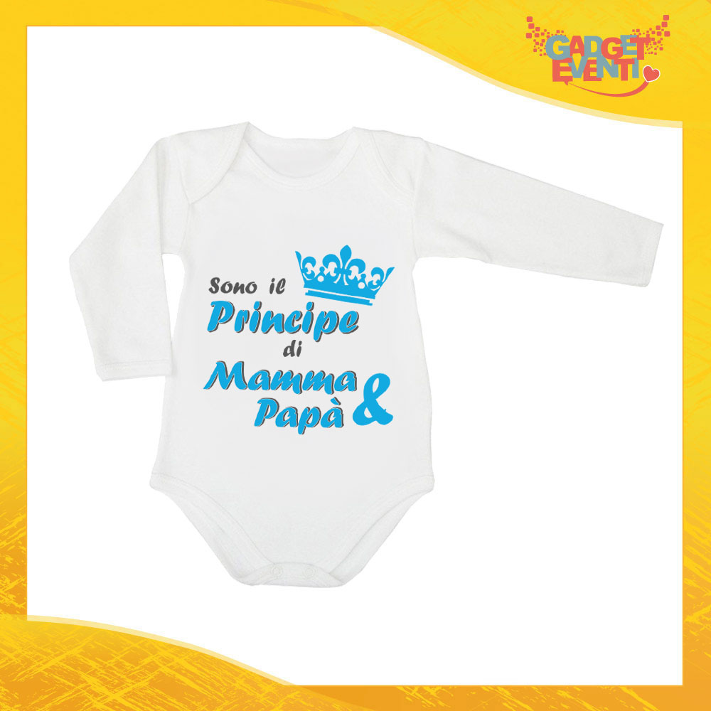 Body neonata personalizzato con nome baby minnie sleeping principessina di  mamma e papà