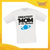Maglietta Bambino Bambina "Greatest Mom Universe" Idea Regalo T-shirt Festa della Mamma Gadget Eventi