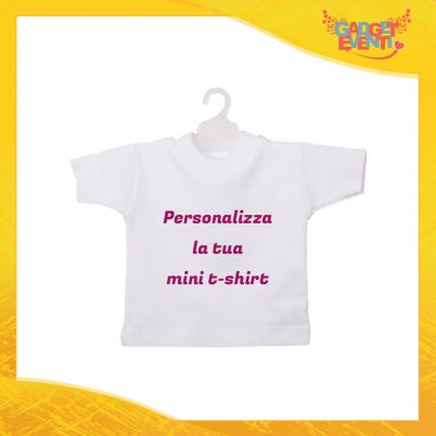 Personalizza la tua Mini T-Shirt Bianca Auto Bimbo a Bordo Gadget Eventi