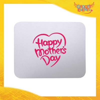 Mouse Pad femminuccia "Mother's Day" tappetino pc ufficio idea regalo festa della mamma gadget eventi