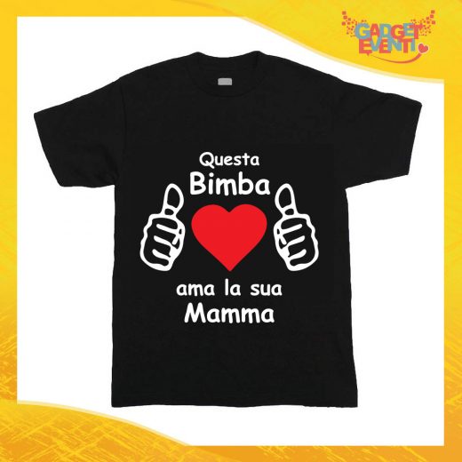 Maglietta Bambino Bambina "Ama sua Madre" Idea Regalo T-shirt Festa della Mamma Gadget Eventi