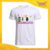 maglietta t-shirt uomo bianca "I love summer" Idea Regalo Linea Gadget Eventi