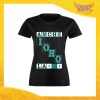 T-Shirt Donna Nera "Anche io ho la Tartaruga" Maglia Maglietta per l'estate Grafiche Divertenti Gadget Eventi