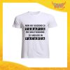 T-Shirt Uomo Bianca "Terapia Vacanza" Maglia Maglietta per l'estate Grafiche Divertenti Gadget Eventi
