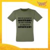 T-Shirt Uomo Verde Oliva "Terapia Vacanza" Maglia Maglietta per l'estate Grafiche Divertenti Gadget Eventi