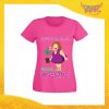 T-Shirt Donna Fucsia "Salva una Pianta" Maglia per l'estate Idea Regalo Maglietta Femminile Gadget Eventi