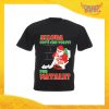 T-Shirt Uomo Natalizia Nera "Cosa Volevi per Natale" Maglietta per l'inverno Maglia Natalizia Idea Regalo Gadget Eventi