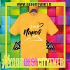 T-Shirt Uomo Gialla "I Love Napoli" Maglietta Estiva della tua Città Idea regalo gadget Eventi