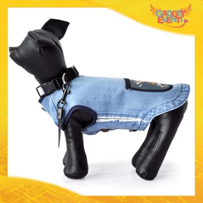 Abito per Cani di Jeans personalizzata con foto testi e immagini Abitino per il tuo Animale Domestico Gadget Eventi