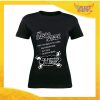 T-Shirt Donna Natalizia Nera "Sono Stato Bravo Tutto l'Anno" grafica Bianca Maglietta per l'inverno Maglia Natalizia Idea Regalo Gadget Eventi