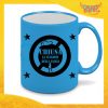 Tazza Fluo Personalizzata "Chiusa la Stagione della Caccia" Mug Colazione Breakfast Idea Regalo Per Addii al Celibato Gadget Eventi