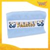 Asciugamano Bimbo Personalizzato Azzurro "Scarpine" Gadget Eventi