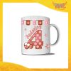 Tazza Bimba Personalizzata "Scarpine Nome e Numero" Mug per Compleanni Regalo Tazze Originali per Feste di Compleanno Gadget Eventi