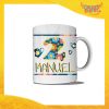 Tazza Bimbo Personalizzata "Farfalle Nome e Numero" Mug per Compleanni Regalo Tazze Originali per Feste di Compleanno Gadget Eventi