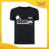 T-Shirt Uomo Nera Addio al Celibato Maglietta "Team Sposo Sosteniamolo Tutti" Gadget Eventi