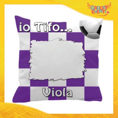 Cuscino Personalizzato Tifoso Viola
