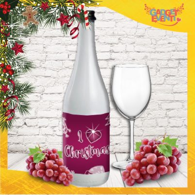bottiglia natale " Christmas Love "