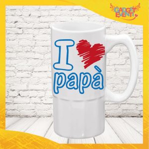 Boccale Birra Personalizzato " PAPA' LOVE "