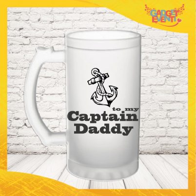 Boccale Birra Personalizzato " CAPTAIN DADDY "