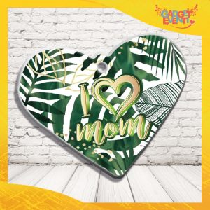 Tagliere in ceramica Personalizzato " I LOVE MOM "