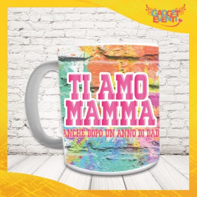 Tazza colazione in Ceramica Personalizzata " LA MAMMA & LA DAD "