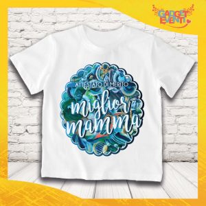 T shirt bimbo per la festa della mamma personalizzabile " MIGLIOR MAMMA "