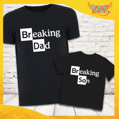 Coppia T-shirt ''Breaking Dad'' Nere