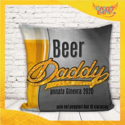 Cuscino Festa del Papà ''Beer Daddy''