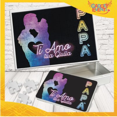 kit puzzle ''Ti amo Papà Multicolore''