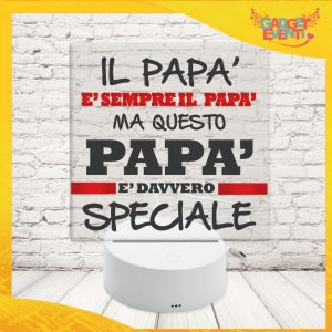 led trasparente Quadrato ''Dad Special''